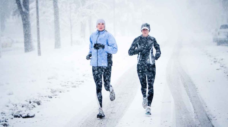 Poškozuje plíce běhání v mrazech?